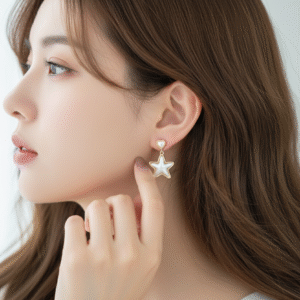 woman earrings